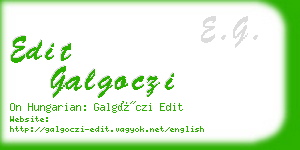 edit galgoczi business card